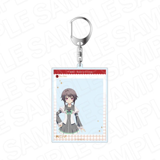 - 9-nine- Ruler's Crown - SNS Style Acrylic Key Chain Yuki Noa - Image 1