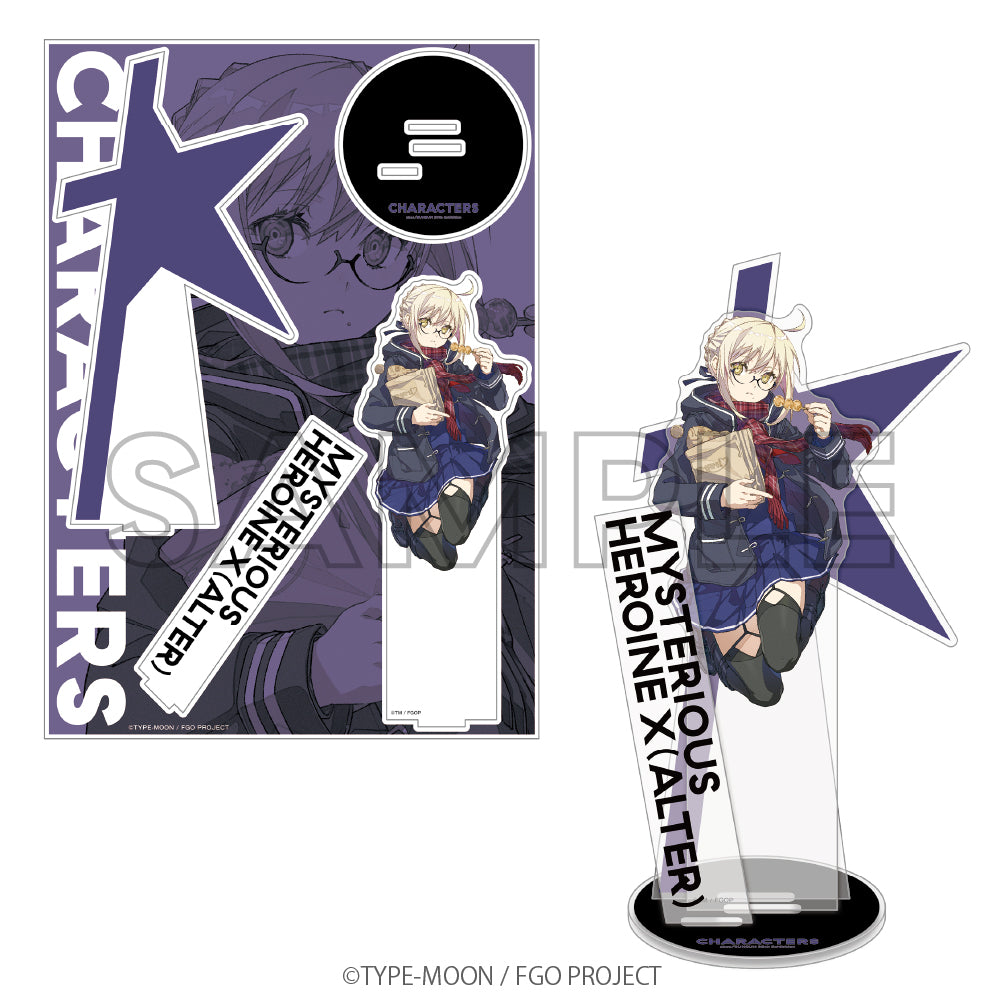 abec/BUNBUN 20th Exhibition CHARACTERS Big Acrylic Figure - Fate/Grand Order - Mysterious Heroine X (Alter) - Image 1