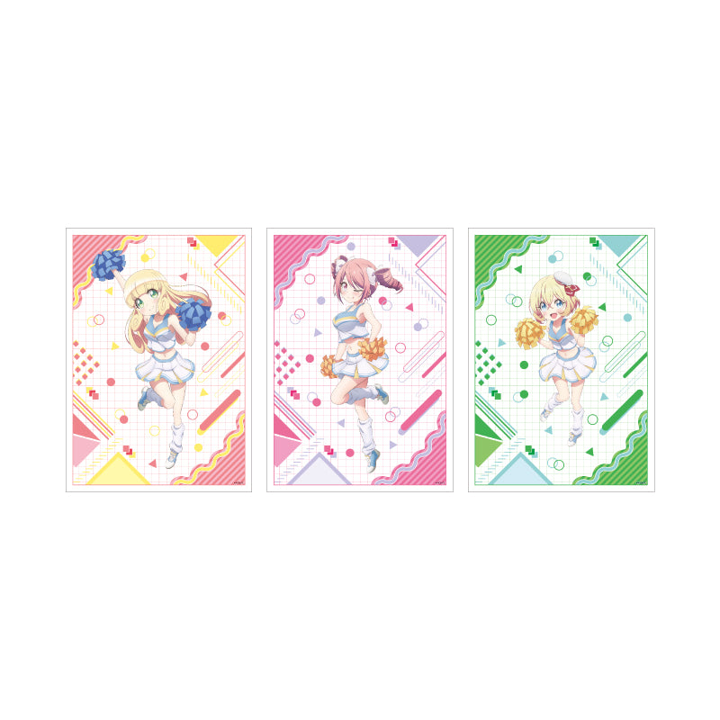 REPLICA GENGA 3 Set - Dropkick on My Devil! - 02 Cheerleader Ver. B (Original Illustration) - Image 1