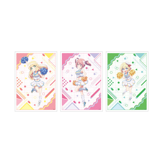 REPLICA GENGA 3 Set - Dropkick on My Devil! - 02 Cheerleader Ver. B (Original Illustration) - Image 1