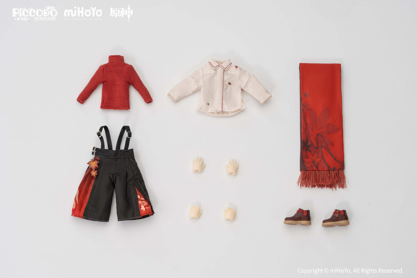 PICCODO ACTION DOLL X - GENSHIN IMPACT - OPTION SET FOR KAEDEHARA KAZUHA - Image 1