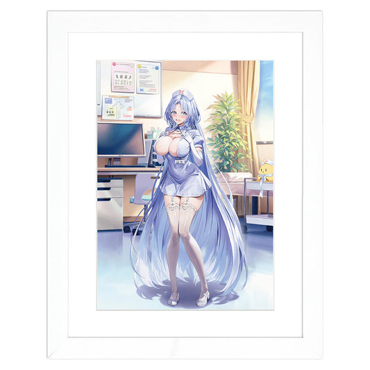 Azur Lane Original Illustration Chara Fine Graph Alsace / Nurse A4