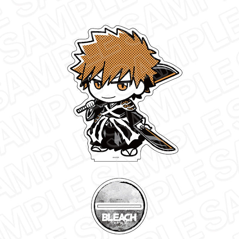 "bleach: Thousand-year Blood War" Extra Large Acrylic Figure Monocolor Kurosaki Ichigo Vol. 2 - Image 1