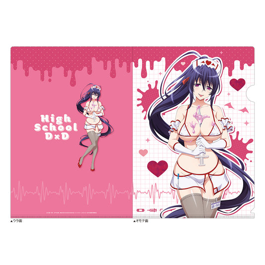 High School DxD Hero - Clear File Himejima Akeno / White Nurse