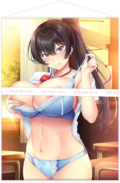 mdf An Original Illustration - Daki Kano Second Kiss - Fukami Arisa A1 Size Double Tapestry - Image 1