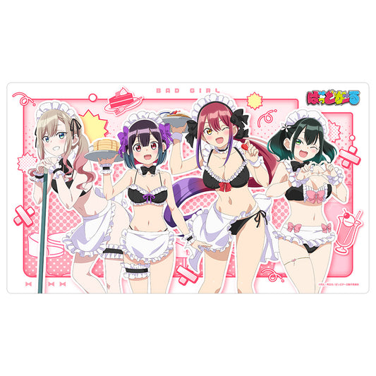 Bad Girl - Original Illustration Rubber Mat Maid Swimwear