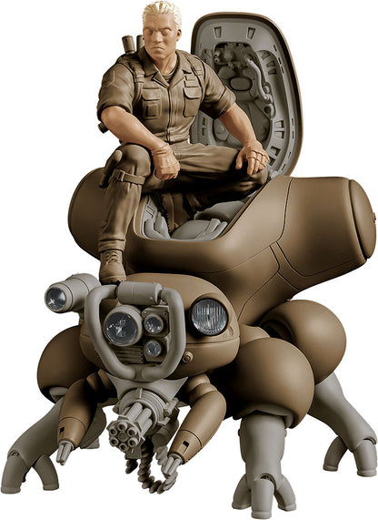 - Ghost in the Shell - (Original) PLAMAX minimum factory MF-95 Batou with Fuchikoma - Image 1