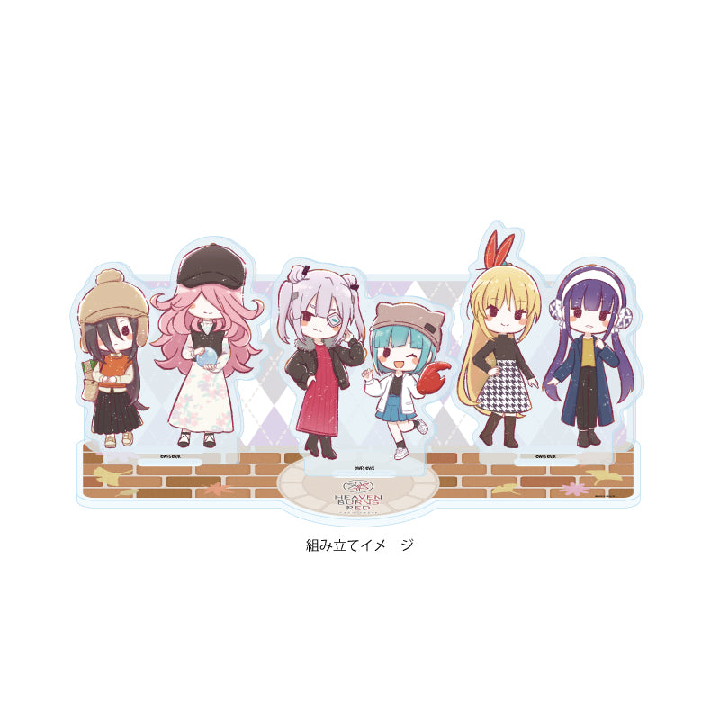 Acrylic Diorama - Heaven Burns Red - 08 Autumn Ver. 31C Unit (Graff Art Illustration) - Image 1
