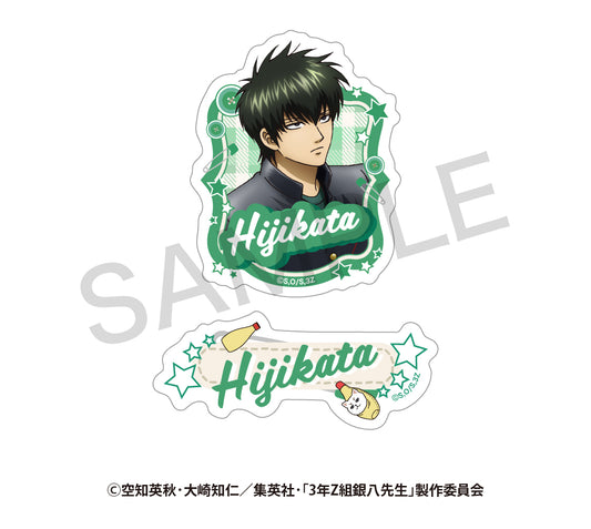 3-z Class Ginpachi-sensei - Original Illustration Sticker Set Sewing Ver. Hijikata Toushirou