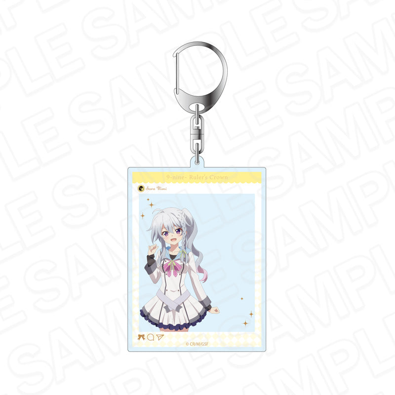 - 9-nine- Ruler's Crown - SNS Style Acrylic Key Chain Nimi Sora - Image 1