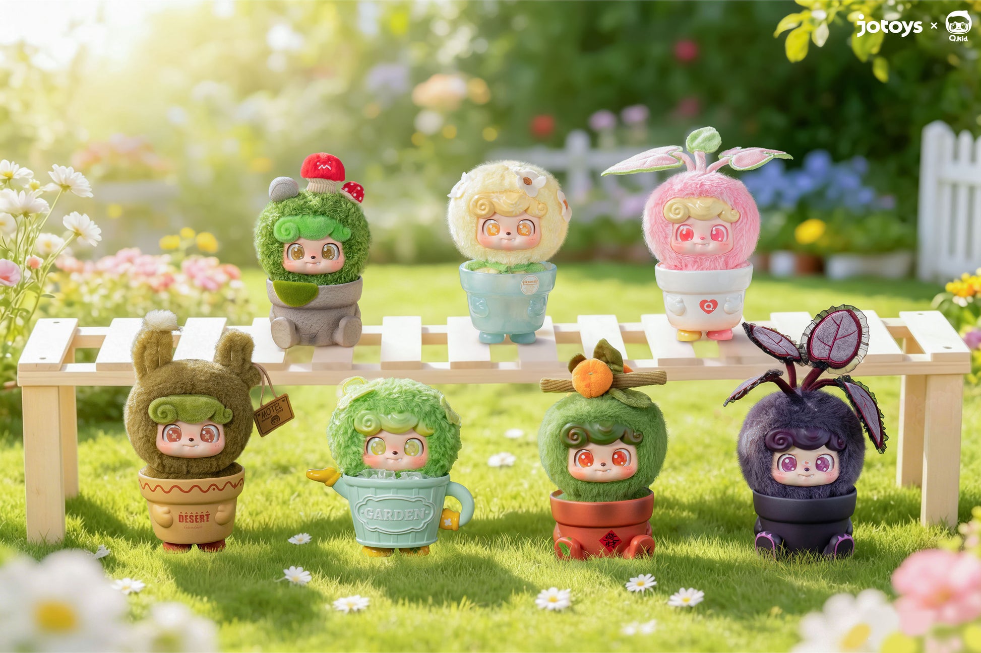 Jotoys Q.Kid Happy Garden Series Trading Plush - Image 1