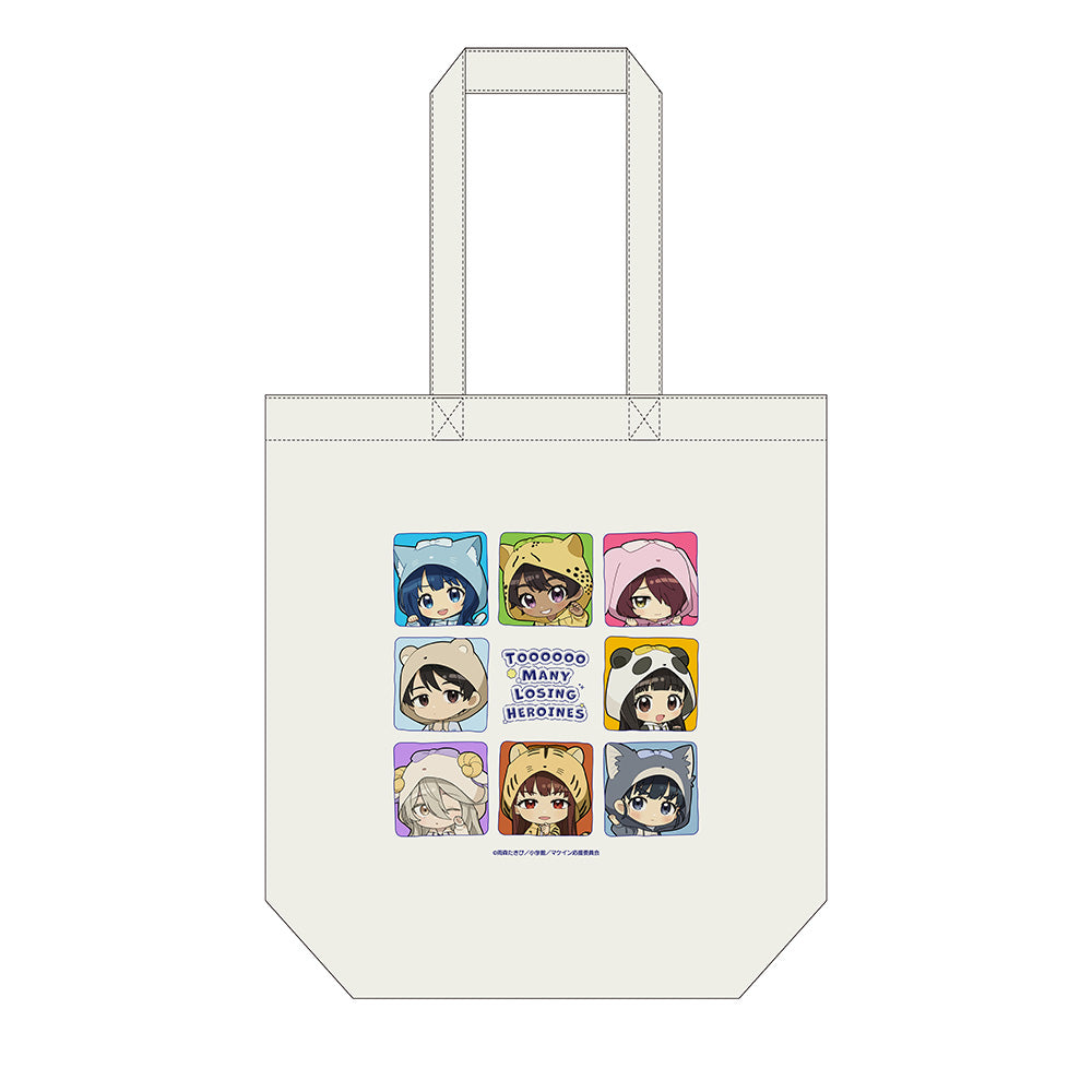 - Too Many Losing Heroines! - Tote Bag Kemomimi Hoodie - Image 1