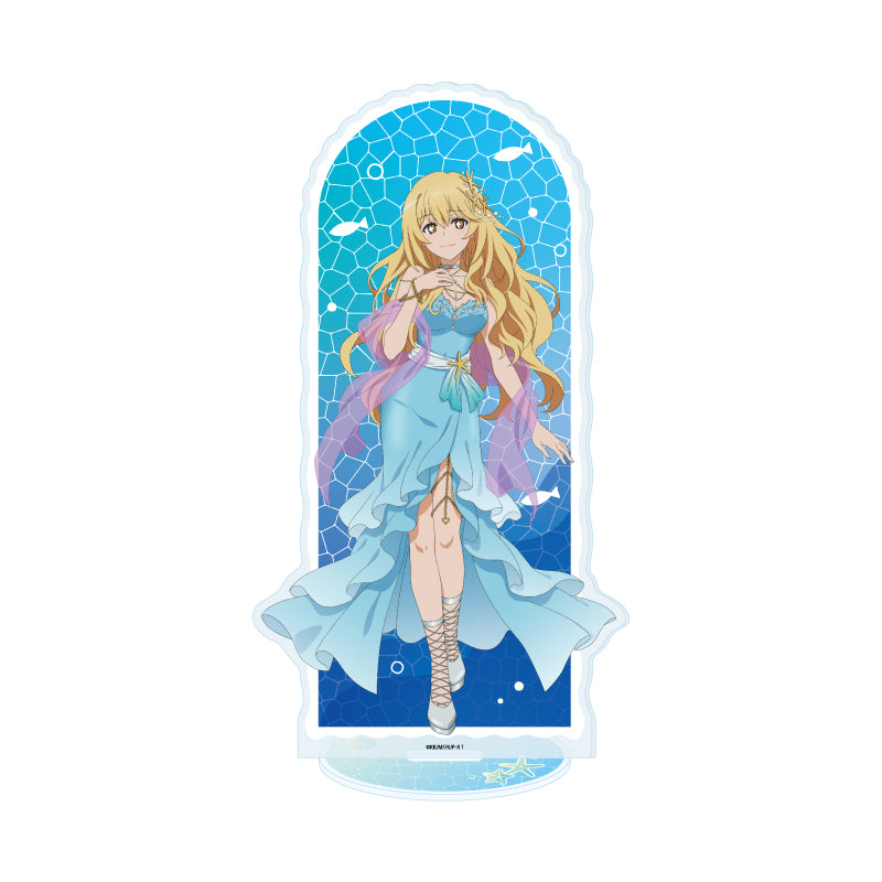 Big Acrylic Stand - A Certain Scientific Railgun T - 02 Shokuhou Misaki Mermaid Dress Ver. (Original Illustration) - Image 1
