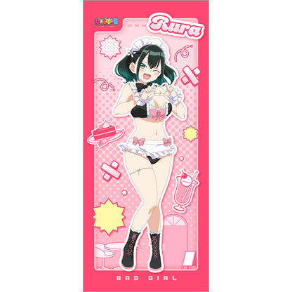 "bad Girl" Original Illustration Extra Large Tapestry Ruriha Rura / Maid Swimwear