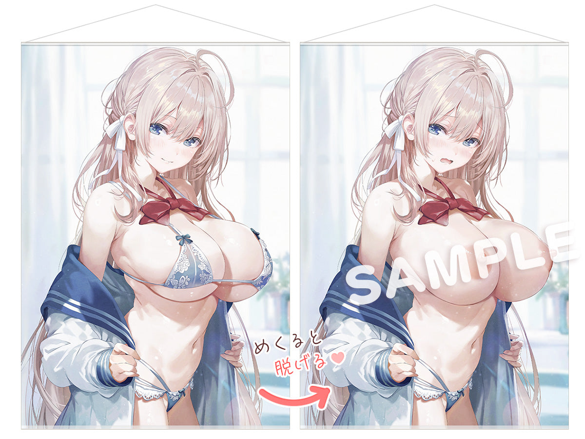 Mitsuki Kurono Original Illustration - Daki Kano - Shinosaki Koyomi A1 Size Double Tapestry - Image 1