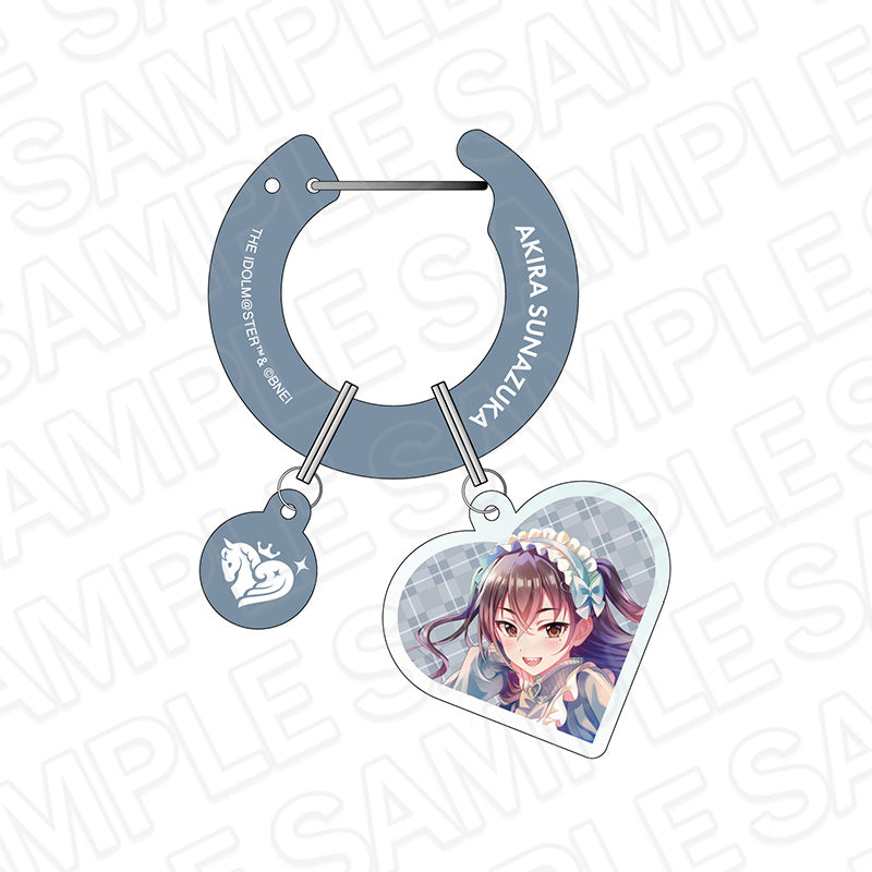 - The Idolmaster Cinderella Girls - Acrylic Carabiner Pale Tone Series Sunazuka Akira Jersey Maid Ver. - Image 1