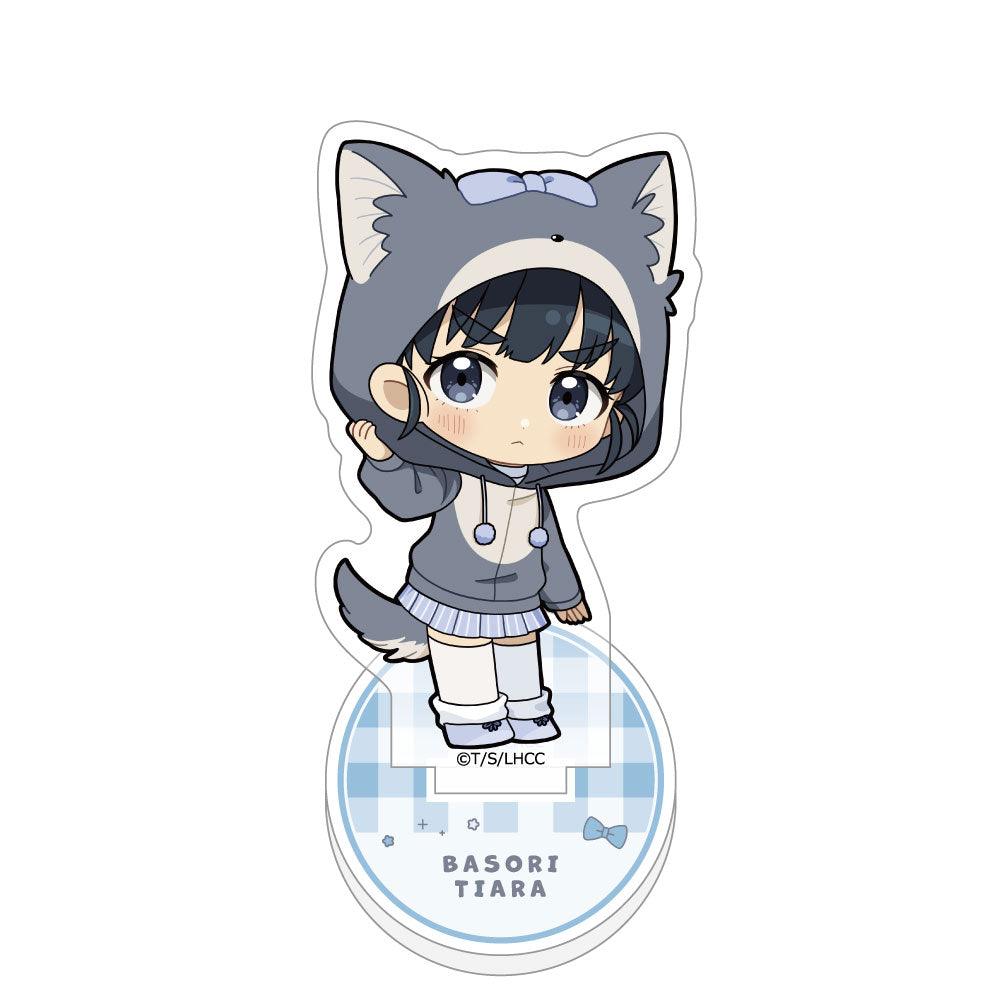 - Too Many Losing Heroines! - Acrylic Stand Basori Tiara / Kemomimi Hoodie - Image 1