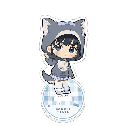 - Too Many Losing Heroines! - Acrylic Stand Basori Tiara / Kemomimi Hoodie - Image 1