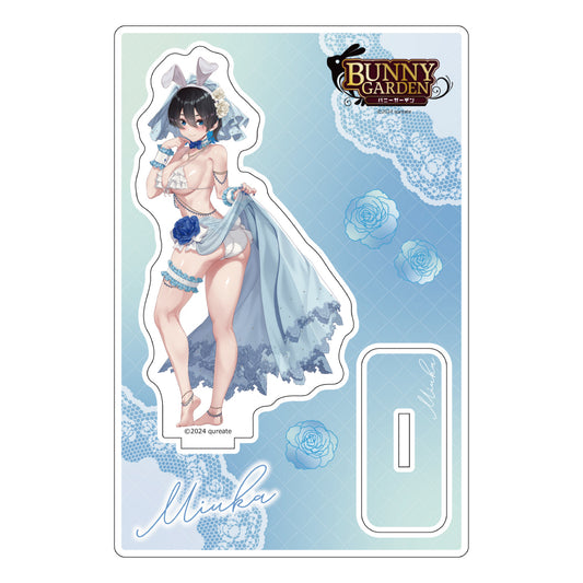 Bunny Garden - Original Illustration Acrylic Stand Miuka / Bunny Wedding Swimwear