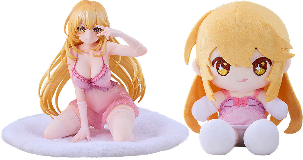 - A Certain Scientific Railgun T - Shokuhou Misaki Negligee Ver. Figure & Plushie Set - Image 1