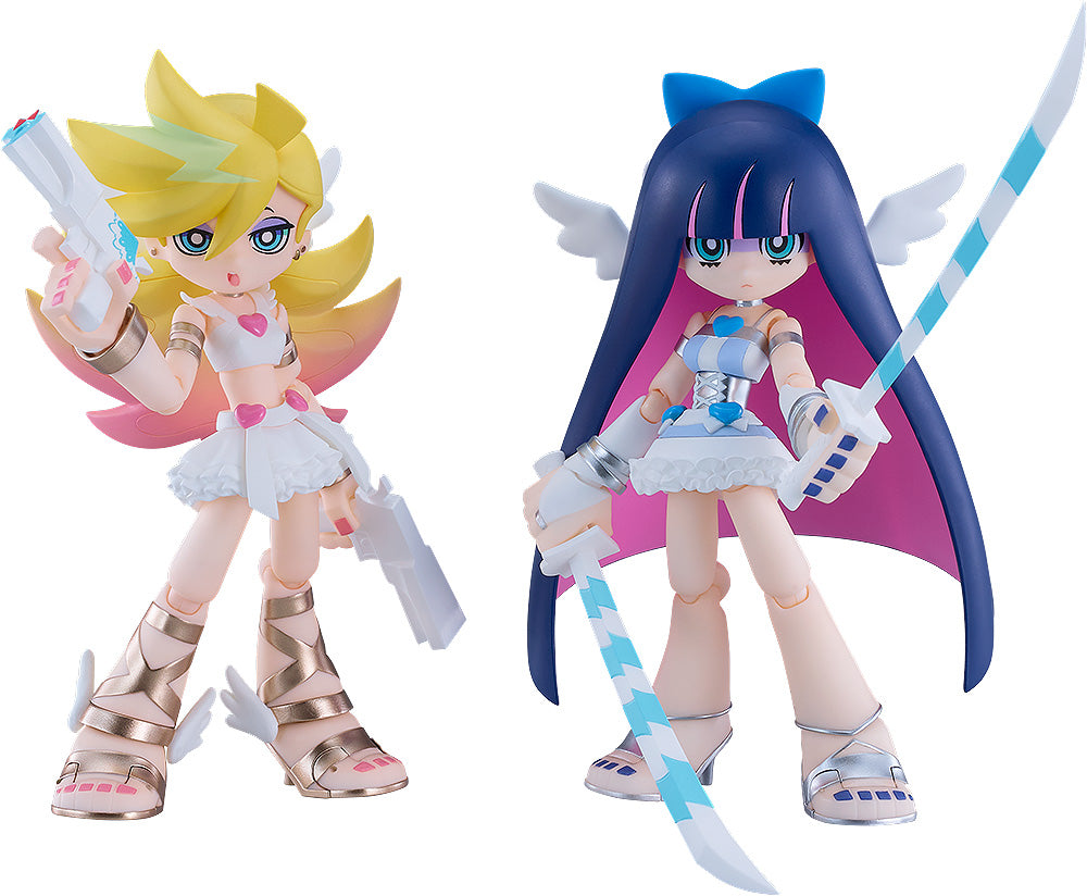 Figma - New Panty & Stocking with Garterbelt - Panty & Stocking Angel VER. Set - Image 1