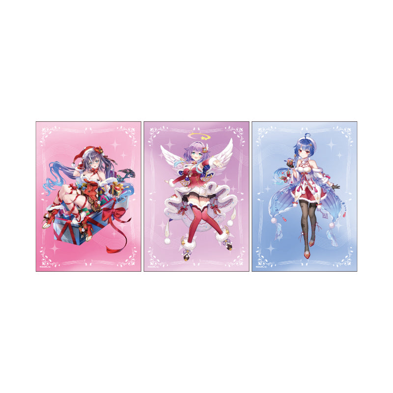 L Size Bromide 3 Set - White Cat Project - 08 Diaise & Luca & Noah (Official Illustration) - Image 1