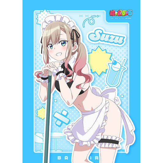 Bad Girl Original Illustration B2 Tapestry Suzukaze Suzu / Maid Swimwear W Suede