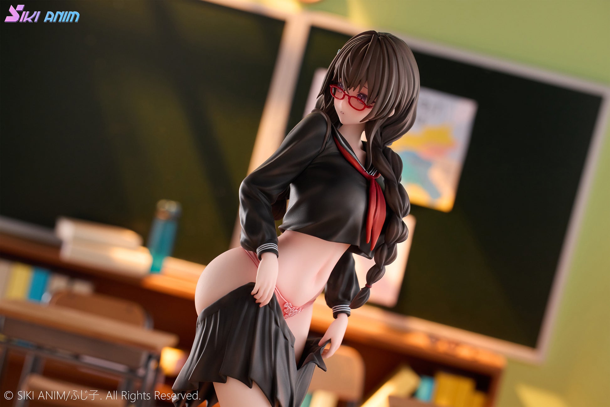 SIKI ANIM A PLAIN GIRL WITH FLASHY UNDERWEAR 1/6 SCALE FIGURE NORMAL EDITION - Image 13