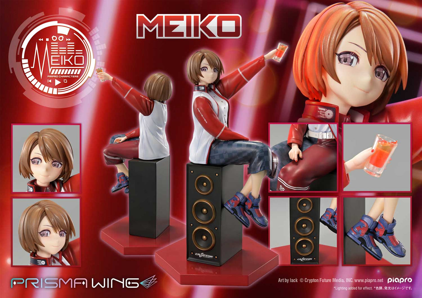 PRISMA WING Piapro Characters MEIKO Art by lack 1/7 Scale Figure - Image 14