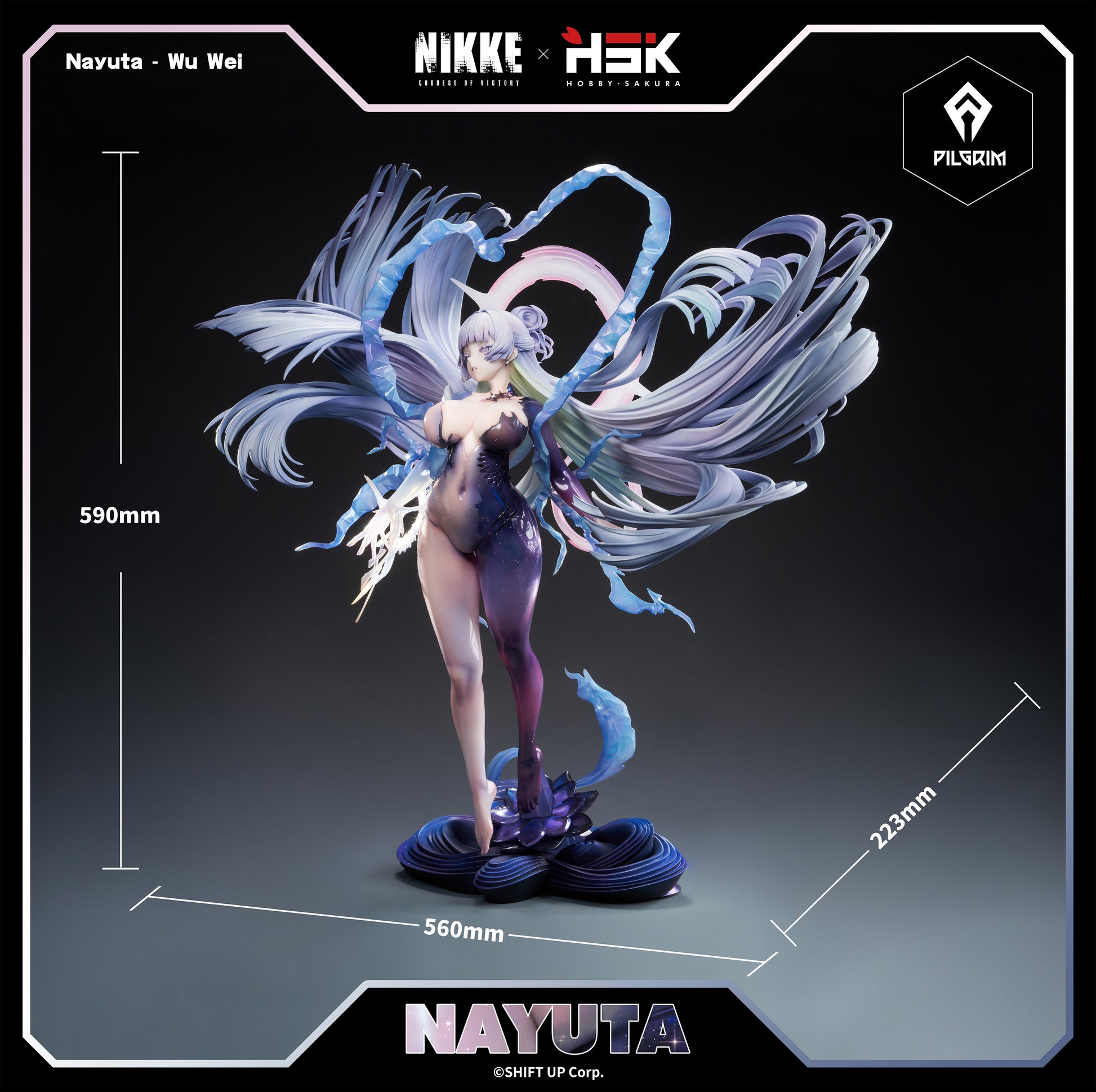 HOBBYSAKURA - GODDESS OF VICTORY: NIKKE - NAYUTA: WU WEI 1/4 SCALE FIGURE DELUXE EDITION - Image 14