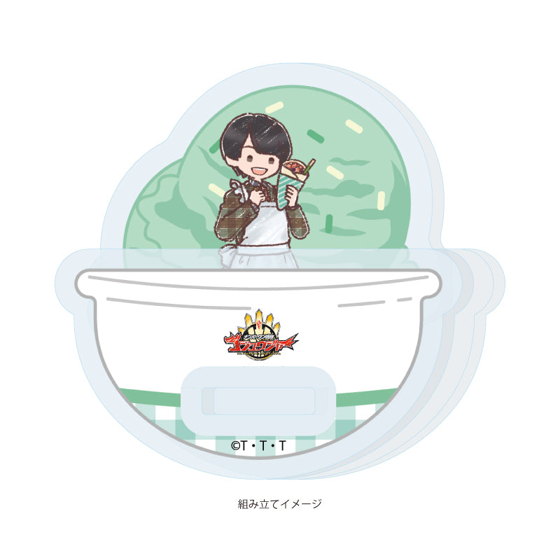 Yurayura Acrylic Stand - No. 1 Sentai Gozyuger - 10 Takehara Kinjiro (Graff Art Illustration) - Image 2