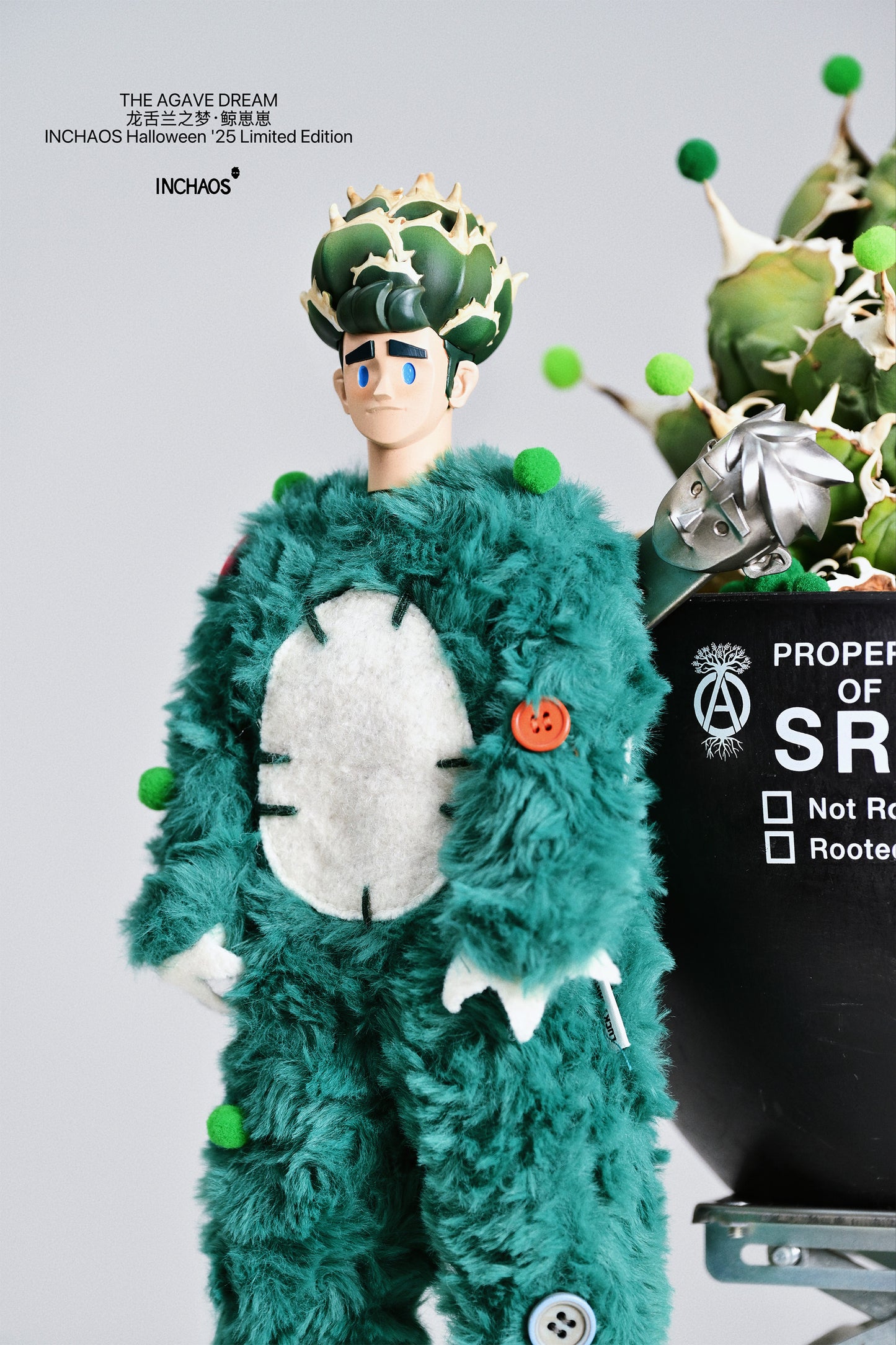 INCHAOS THE AGAVE DREAM BABY WHALE 1/6 SCALE ACTION FIGURE (GREEN) - Image 4
