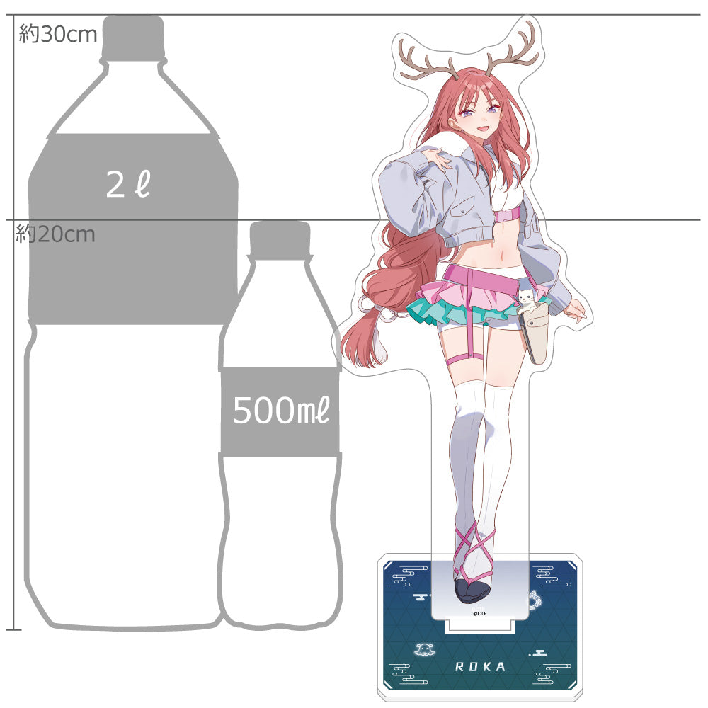 - Cosmic Princess Kaguya! - Extra Large Acrylic Stand Ayatsumugi Roka - Image 2