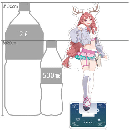 - Cosmic Princess Kaguya! - Extra Large Acrylic Stand Ayatsumugi Roka - Image 2