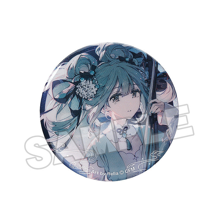 Character Vocal Series 01 Hatsune Miku Hatsune Miku Pinback Button Han Gong Qiu Yue Ver. - Image 2