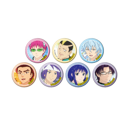 Can Badge - the Disastrous Life of Saiki K. - 16 Scenes Illustration - Image 2