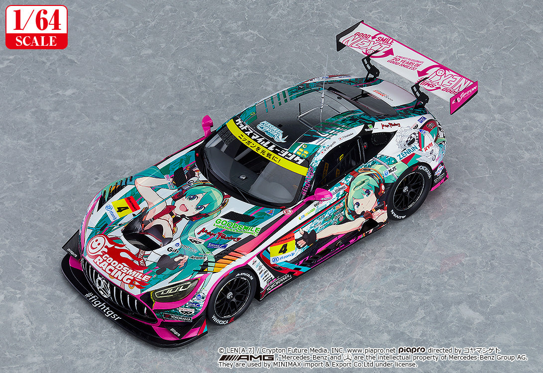 Hatsune Miku Gt Project 1/64 Scale Good Smile Hatsune Miku Amg 2020 Super Gt VER. - Image 2