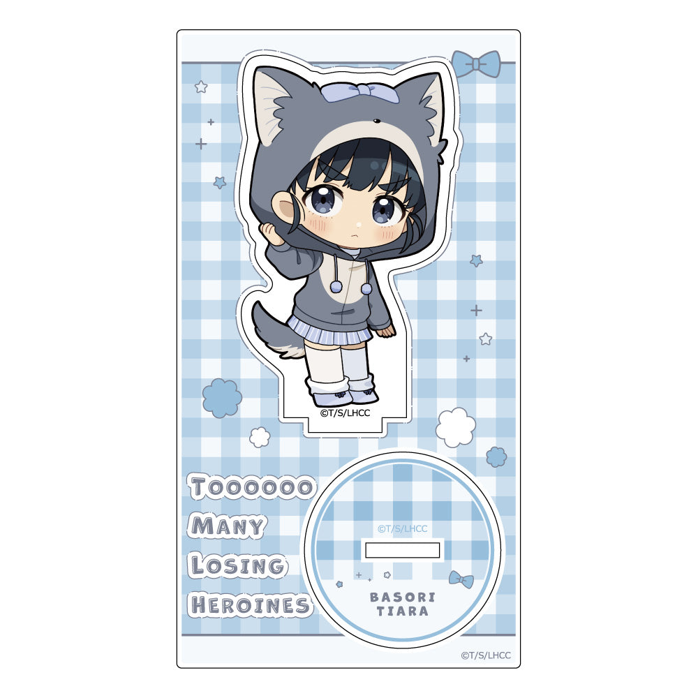 - Too Many Losing Heroines! - Acrylic Stand Basori Tiara / Kemomimi Hoodie - Image 2