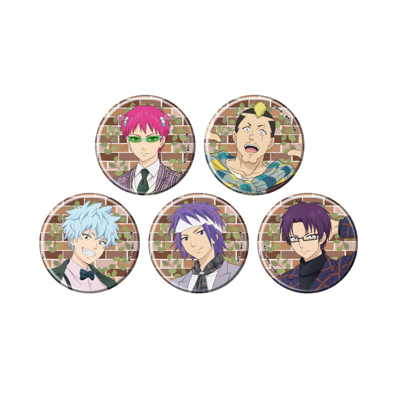Can Badge - the Disastrous Life of Saiki K. - 15 Trad Fashion VER. (Original Illustration) - Image 2