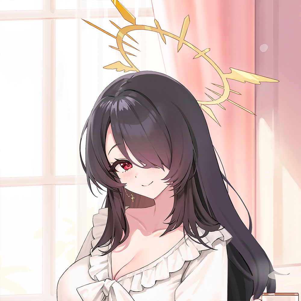 - Blue Archive - Original Illustration Cushion Cover Hinata / Room Wear - Image 2