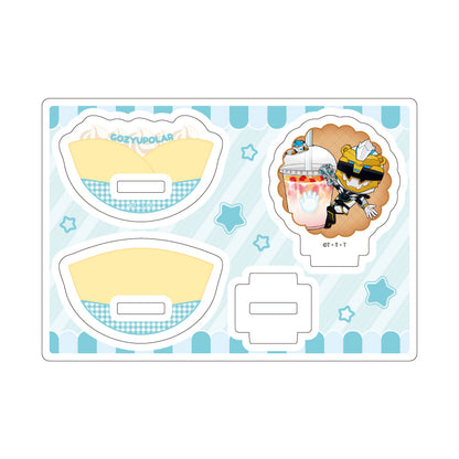 Yurayura Acrylic Stand - No. 1 Sentai Gozyuger - 06 Gozyu Polar (Mini Character Illustration) - Image 2
