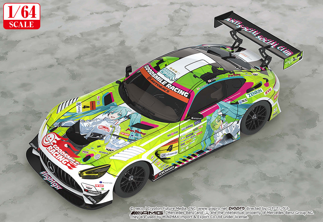 Hatsune Miku Gt Project 1/64 Good Smile Hatsune Miku Amg 2022 Season Opening VER. - Image 2