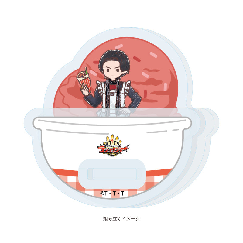 Yurayura Acrylic Stand - No. 1 Sentai Gozyuger - 07 Tono Hoeru (Graff Art Illustration) - Image 2