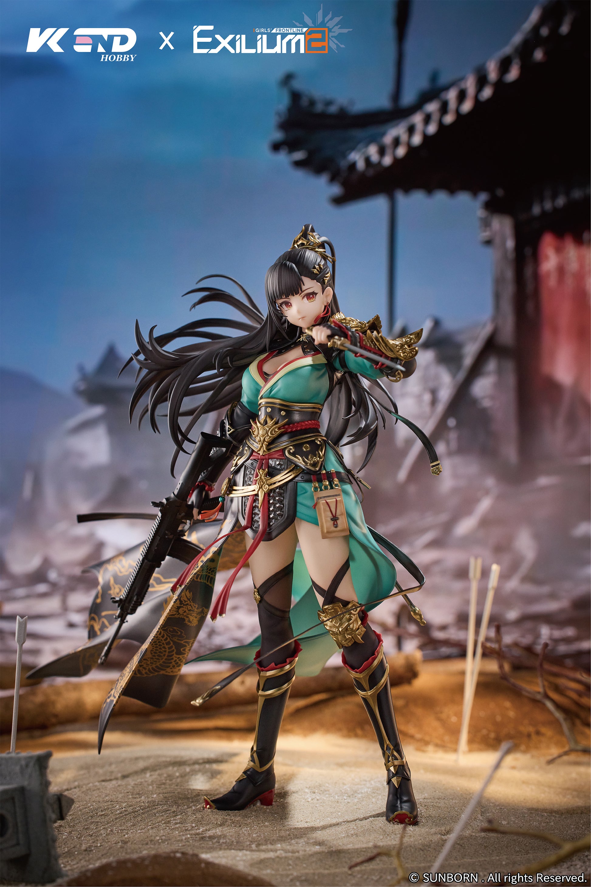 Vkend - Girls' Frontline 2: Exilium - Qiong Jiu Pinnacle of Virtue 1/6 Scale Figure - Image 6