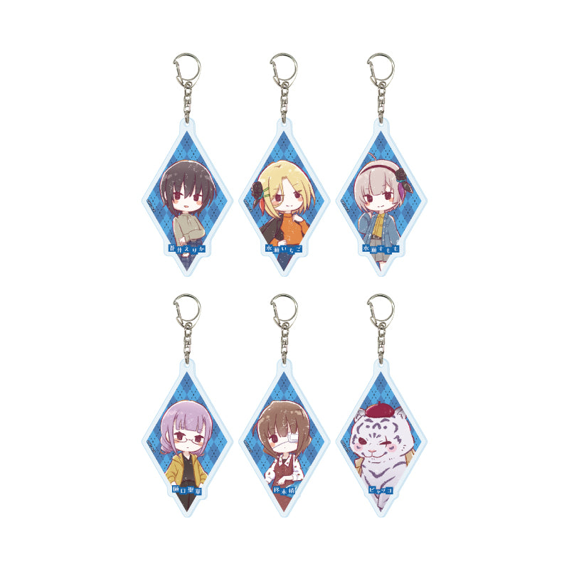 Acrylic Key Chain - Heaven Burns Red - 19 Autumn Ver. 31B Unit (Graff Art Illustration) - Image 2