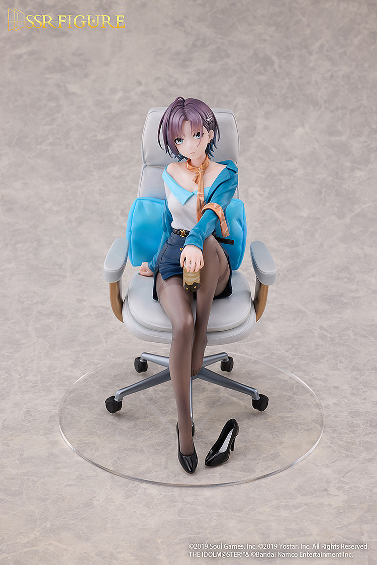 SSR FIGURE - The Idolmaster Shiny Colors - x - Mahjong Soul - Asakura Toru Effortless Work Ver. 1/7 Scale Figure - Image 2