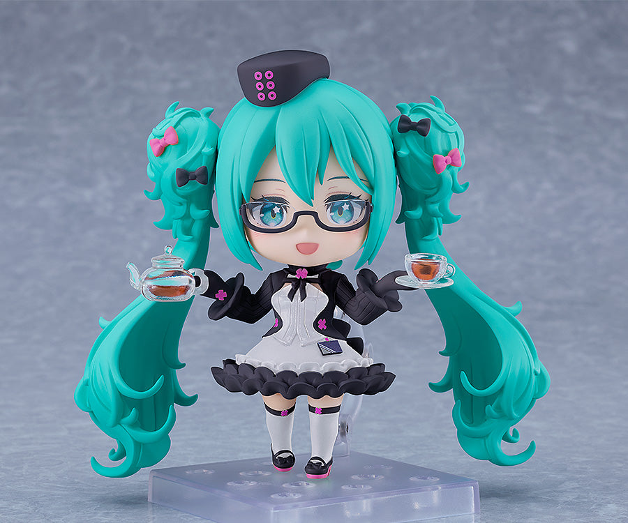 Nendoroid Character Vocal Series 01 Hatsune Miku Hatsune Miku Glasses x Cafe Ver. - Image 2