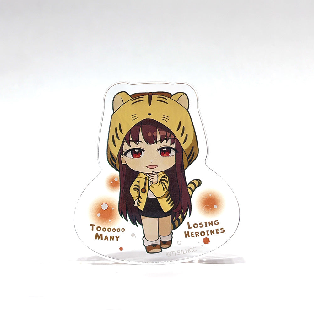 - Too Many Losing Heroines! - Die-cut Acrylic Block Hokobaru Hibari / Kemomimi Hoodie - Image 2