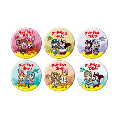 Can Badge - The Idolmaster Million Live! - x Kuppy Ramune 02 Deformed Illustration - Image 2