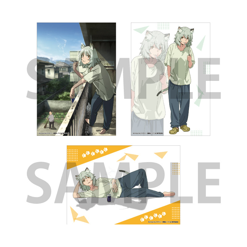 Replica Genga 3 Set - Chainsmoker Cat - 01 Official Illustration - Image 2